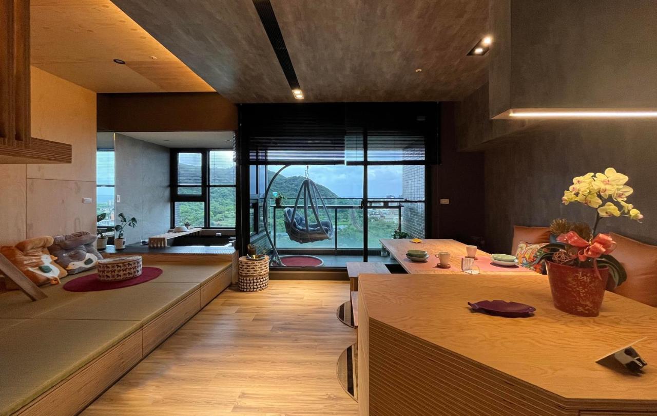 Toucheng Happyhouse頭城黑皮家 附早餐 Leilighet Eksteriør bilde