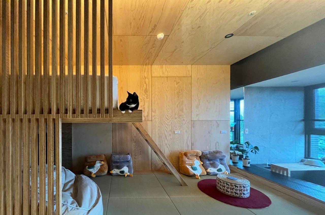 Toucheng Happyhouse頭城黑皮家 附早餐 Leilighet Eksteriør bilde