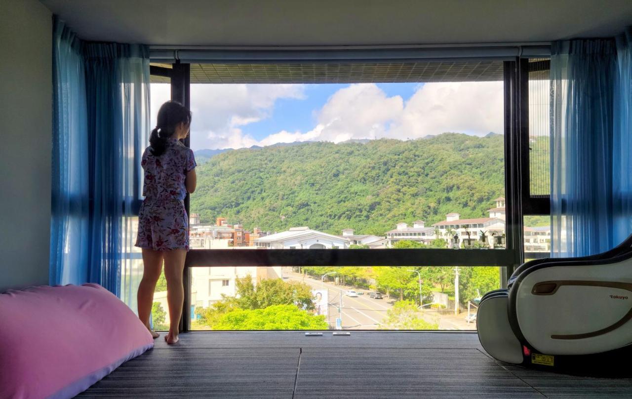 Toucheng Happyhouse頭城黑皮家 附早餐 Leilighet Eksteriør bilde