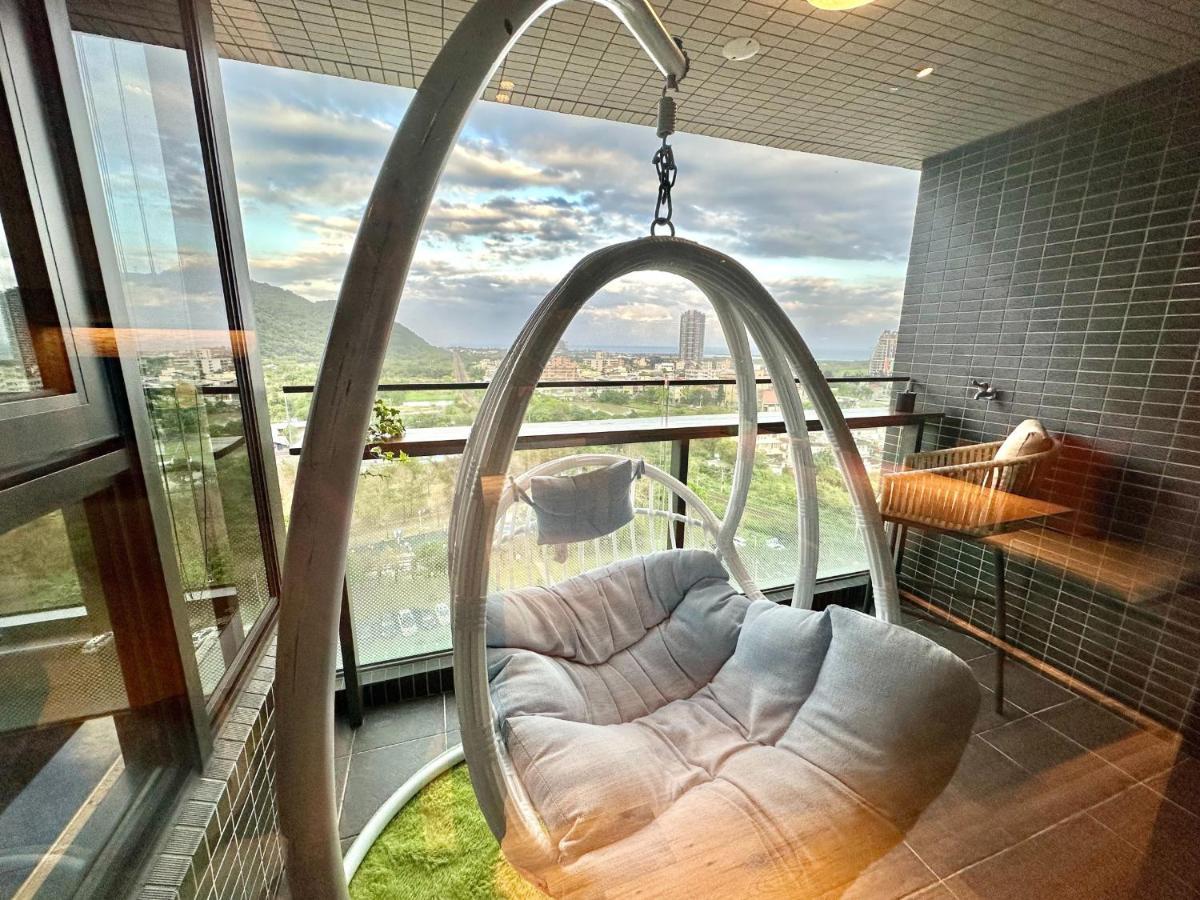 Toucheng Happyhouse頭城黑皮家 附早餐 Leilighet Eksteriør bilde
