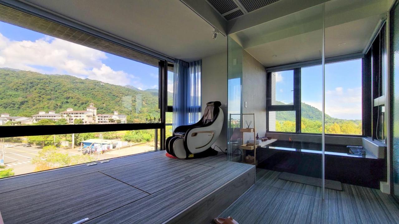 Toucheng Happyhouse頭城黑皮家 附早餐 Leilighet Eksteriør bilde
