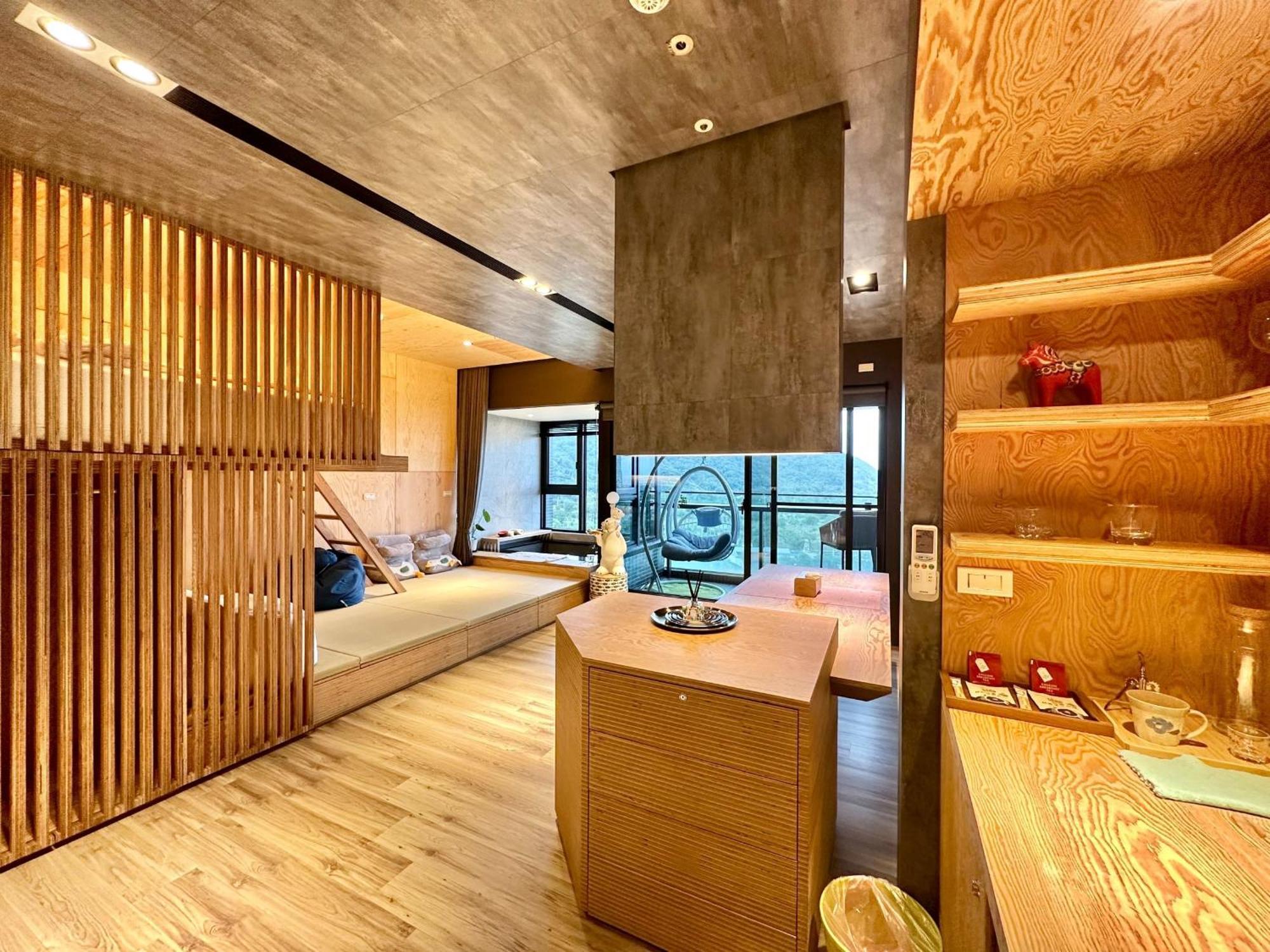 Toucheng Happyhouse頭城黑皮家 附早餐 Leilighet Eksteriør bilde
