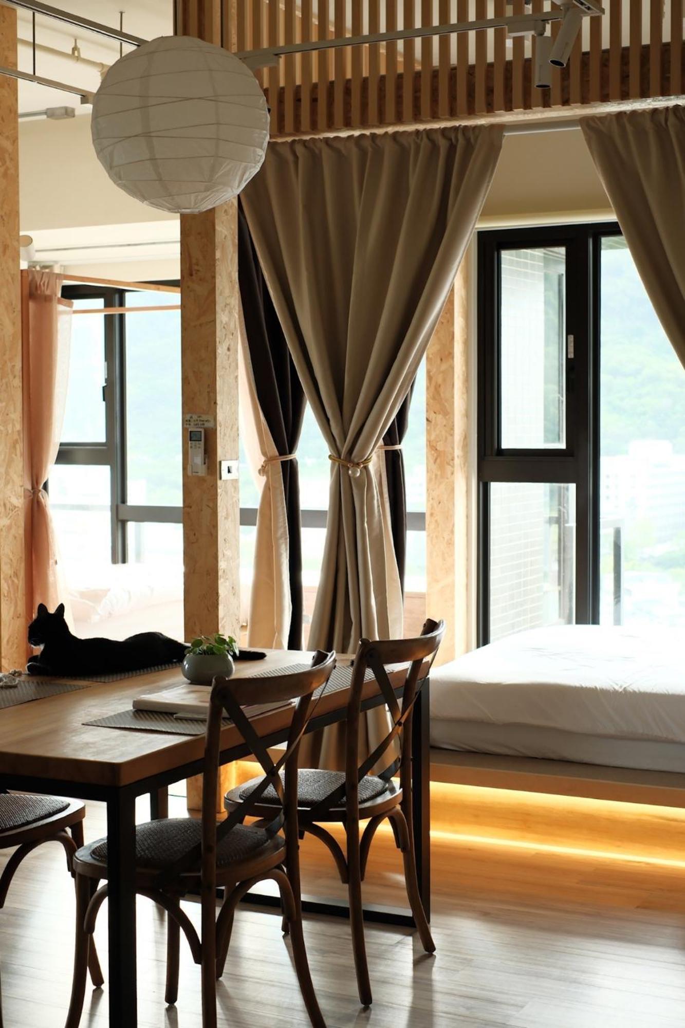Toucheng Happyhouse頭城黑皮家 附早餐 Leilighet Eksteriør bilde